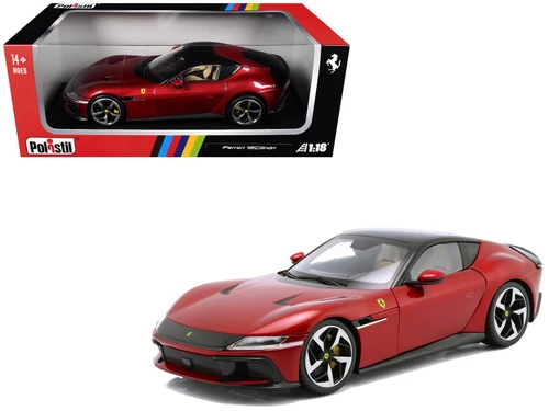 1/18 Polistil 2024 Ferrari 12Cilindri (Imola Red) Diecast Car Model