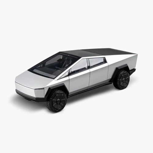 1/18 Official Tesla Cybertruck (Silver) Diecast Car Model