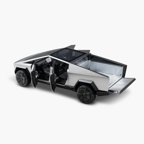 1/18 Official Tesla Cybertruck (Silver) Diecast Car Model