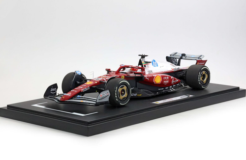 1/12 BBR 2025 Formula 1 Ferrari SF25 Monza Livery 50 Years Since Lauda's World Championship Victory #16 Charles Leclerc Car Model Limited
