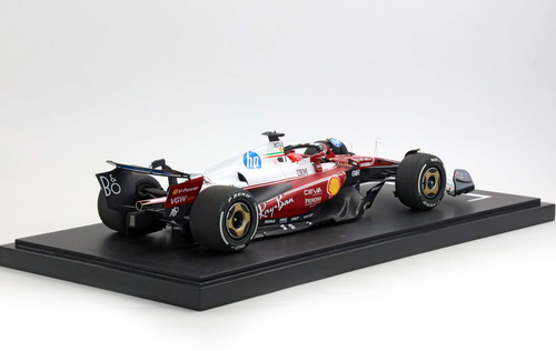 1/12 BBR 2025 Formula 1 Ferrari SF25 Monza Livery 50 Years Since Lauda's World Championship Victory #16 Charles Leclerc Car Model Limited