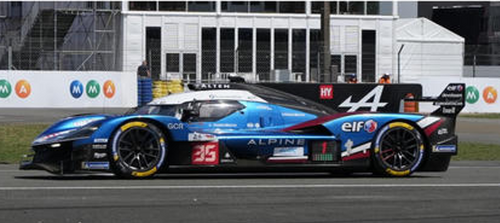 1/18 Spark Alpine A424 No.35 ALPINE ENDURANCE TEAM 6th Le Mans 24H 2026 A. F. da Costa – C. Milesi – F. Habsburg Car Model