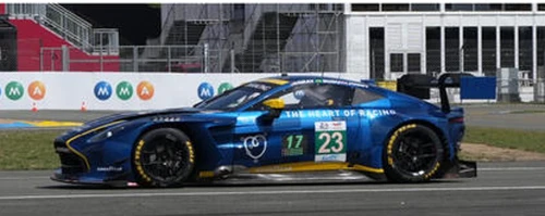 1/18 Spark Aston Martin Vantage AMR LMGT3 No.23 HEART OF RACING TEAM 3rd LMGT3 class Le Mans 24H 2026 G. Newell - E. Barrichello - J. Adam Car Model
