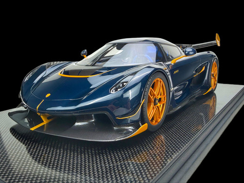 1/12 Frontiart Koenigsegg Jesko 7559 Purple Tinted Carbon Car