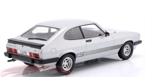 1/18 ModelCarGroup 1978 Ford Capri MK III (Silver Metallic) Diecast Car Model