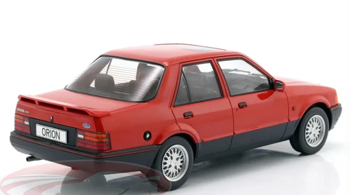 1/18 ModelCarGroup 1986 Ford Orion MK II (Red) Diecast Car Model