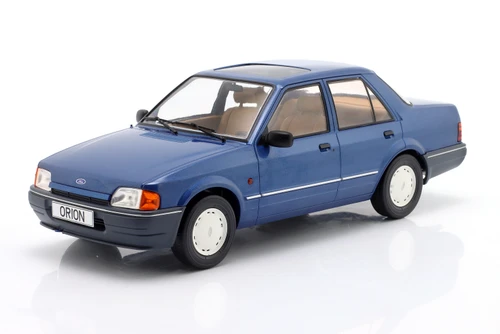 1/18 ModelCarGroup 1986 Ford Orion MK II (Blue Metallic) Diecast Car Model