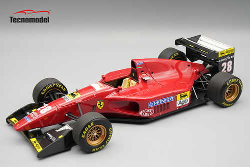 1/18 Tecnomodel Ferrari 412T1 1994 Monaco GP Driver: Gerhard Berger Limited Edition Car Model