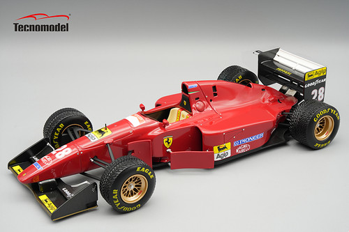 1/18 Tecnomodel Ferrari 412T1B 1994 Japan GP Driver: Gerhard Berger Raining Tyres Limited Edition Car Model