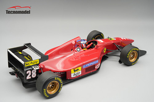 1/18 Tecnomodel Ferrari 412T1 1994 Monaco GP Driver: Gerhard Berger Limited Edition Car Model