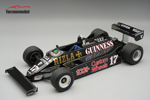 1/18 Tecnomodel March 811 1981 British GP Driver: D.Daly Limited Edition Car Model