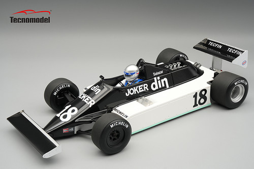 1/18 Tecnomodel March 811 1981 USA GP Driver: E.Salazar Limited Edition Car Model