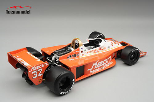 1/18 Tecnomodel Wolf WR3 1978 German GP Driver: K.Rosberg Limited Edition Car Model