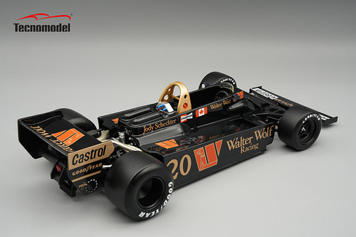 1/18 Tecnomodel Wolf WR3/5 1978 Spain GP Driver: Jody Scheckter Limited Edition Car Model