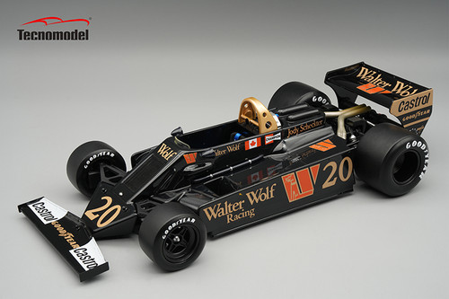 1/18 Tecnomodel Wolf WR3/5 1978 Spain GP Driver: Jody Scheckter Limited Edition Car Model