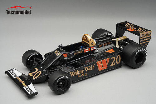 1/18 Tecnomodel Wolf WR3/5 1978 German GP Driver: Jody Scheckter Limited Edition Car Model