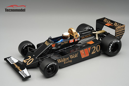 1/18 Tecnomodel Wolf WR3/5 1978 Spain GP Driver: Jody Scheckter Limited Edition Car Model
