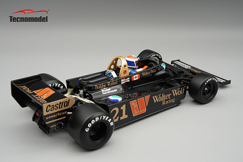 1/18 Tecnomodel Wolf WR3/5 1978 Canada GP Driver: Bobby Rahal Limited Edition Car Model