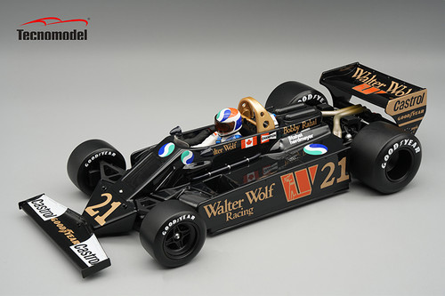 1/18 Tecnomodel Wolf WR3/5 1978 Canada GP Driver: Bobby Rahal Limited Edition Car Model