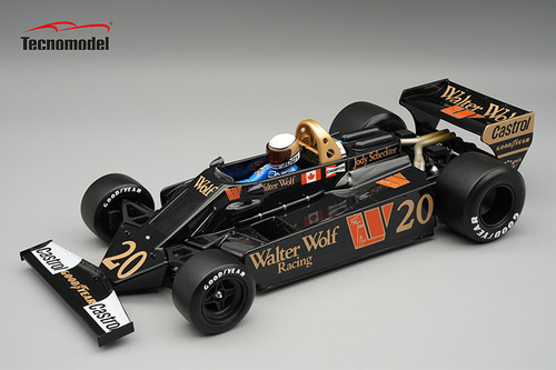 1/18 Tecnomodel Wolf WR3/5 1978 German GP Driver: Jody Scheckter Limited Edition Car Model