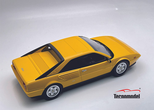 1/18 Tecnomodel Ferrari 308 Mondial 3.2 1985 Modena Yellow Limited Edition Car Model