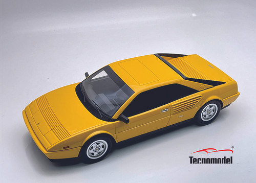 1/18 Tecnomodel Ferrari 308 Mondial 3.2 1985 Modena Yellow Limited Edition Car Model