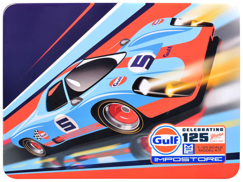 その他 19 Skill 2 Model Kit Gulf Racing Impostore with Collector Tin 1/25