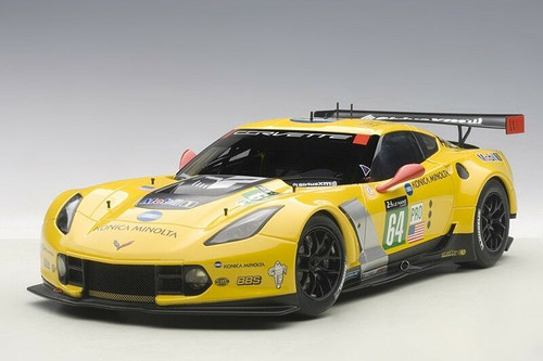 1/18 AUTOart Chevrolet Chevy Corvette C7 C7R LE MANS 24HRS GTLM 2015 WINNER #64 Diecast Car Model 81504