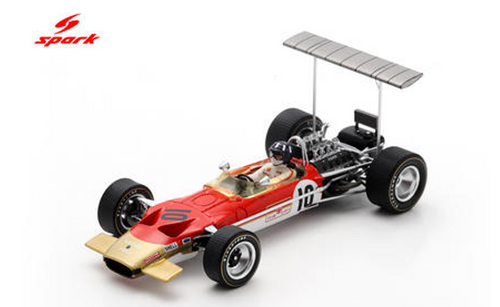 1/43 Spark Lotus 49B No.10 Lotus-Ford Winner Mexico GP 1968  Graham Hill Car Model