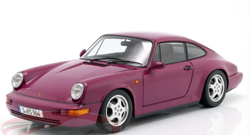 1/12 KK-Scale 1992 Porsche 911 (964) RS with Cup Rims (Ruby Red) Diecast Car Model