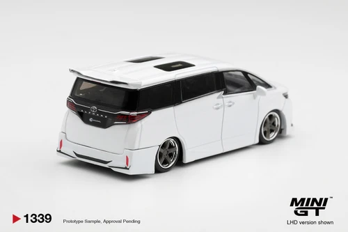 1/64 Mini GT Toyota Alphard 40 KUHL White Diecast Car Model