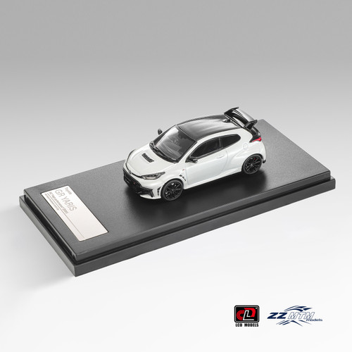 1/64 LCD 2024 Toyota GR Yaris Aero Performance Package (White) Diecast Car Model