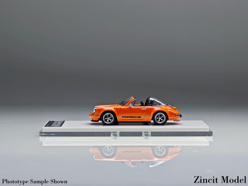 1/64 Zincit Model Porsche 911 964 Singer (Orange) Diecast Car Model