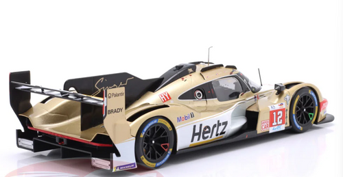 1/18 Ixo 2024 Porsche 963 #12 8th 24h LeMans Hertz Team Jota Will Stevens, Norman Nato, Callum Ilott Diecast Car Model