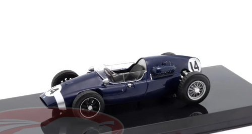 1/24 Premium Collectibles 1959 F1 Stirling Moss Cooper T51 #14 Winner Italian GP Diecast Car Model
