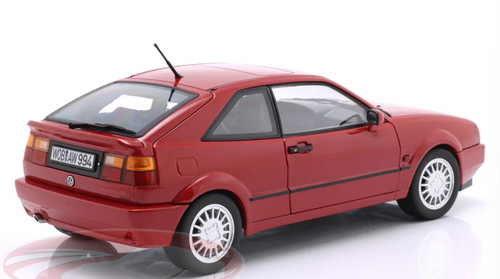 1/18 Norev 1989 Volkswagen VW Corrado G60 (Tornado Red) Diecast Car Model