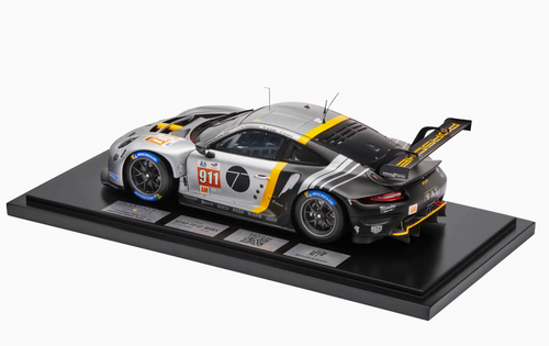 1/18 Dealer Edition 2023 Porsche 911 RSR-19 #911 24h LeMans Proton Competition Michael Fassbender, Richard Lietz, Martin Rump Car Model