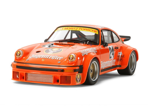 Model Kit Porsche Turbo RSR Type 934 "Jagermeister" 1/24 Scale Model by Tamiya