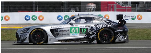 1/64 Spark Mercedes-AMG LMGT3 No.61 IRON LYNX Le Mans 24H 2026 M. Berry – R. Andrade – M. Martin Car Model