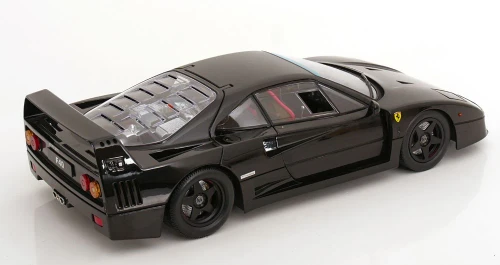 1/12 KK-Scale 1990 Ferrari F40 Lightweight (Black) Diecast Car Model