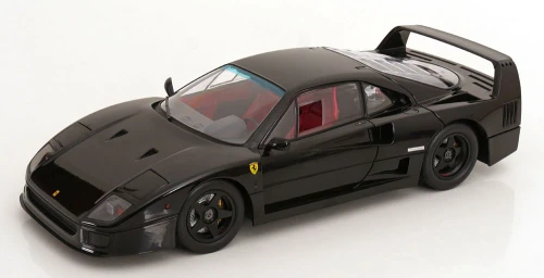 1/12 KK-Scale 1990 Ferrari F40 Lightweight (Black) Diecast Car Model