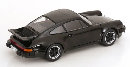 1/18 KK-Scale 1976 Porsche 911 (930) Turbo 3.0 (Black) Diecast Car Model