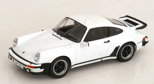 1/18 KK-Scale 1976 Porsche 911 (930) Turbo 3.0 (White) Diecast Car Model