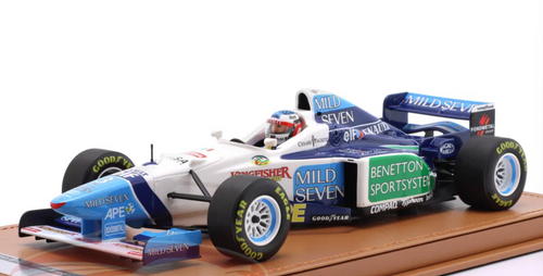 1/18 Tecnomodel 1996 F1 Jean Alesi Benetton B196 #3 3rd Argentinian GP Car Model
