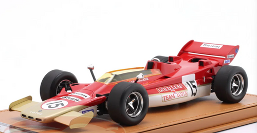 1/18 Tecnomodel 1971 F1 Dave Walker Lotus 56B #15 Dutch GP Car Model