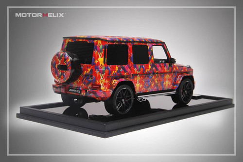 1/18 Motorhelix Mercedes-Benz Mercedes G63 AMG LV Decal Car Model Limited 66 Pieces