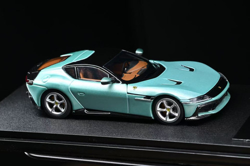 1/64 7CM Model Ferrari 12Cilindri (Celeste Trevi Green) Diecast Car Model