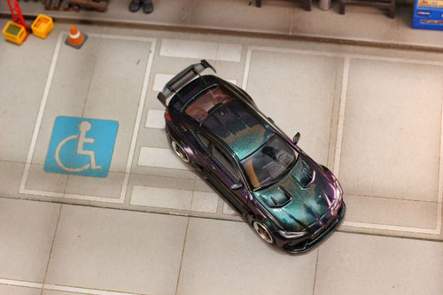 1/64 SW BMW M4 G82 Widebody (Holographic Purple) Diecast Car Model