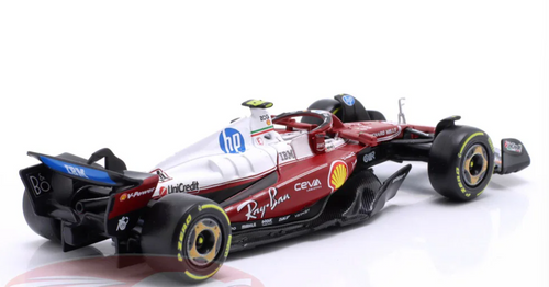 1/43 BBurago 2025 F1 Lewis Hamilton Ferrari SF-25 #44 6th Italian GP Diecast Car Model Standard Edition
