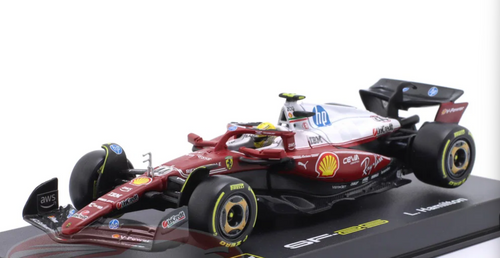 1/43 BBurago 2025 F1 Lewis Hamilton Ferrari SF-25 #44 6th Italian GP Diecast Car Model Elite Edition